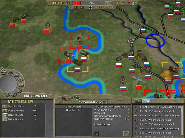 Скриншот из игры Supreme Ruler 2020: Global Crisis