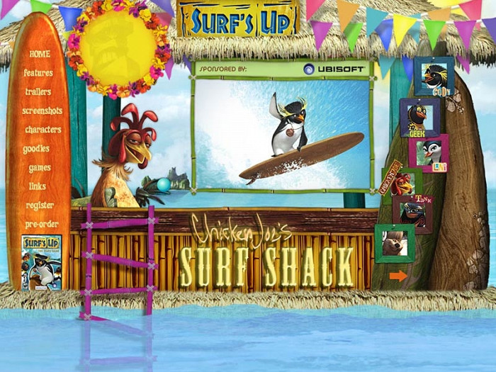 Скриншот из игры Surf's Up!