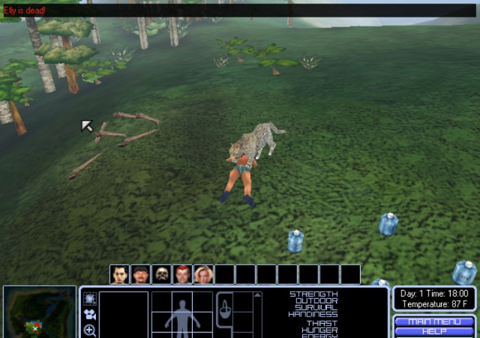 Скриншот из игры Survival: The Ultimate Challenge