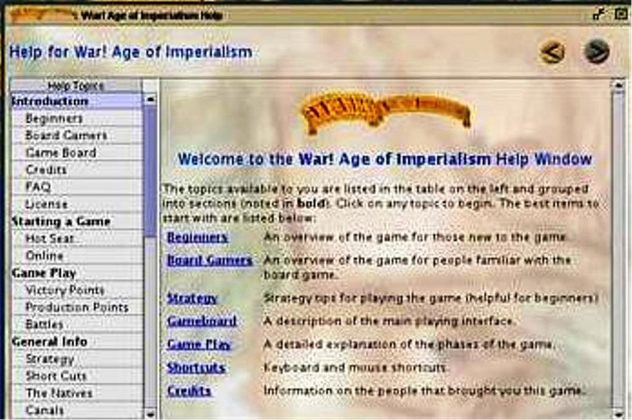 Скриншот из игры War! Age of Imperialism
