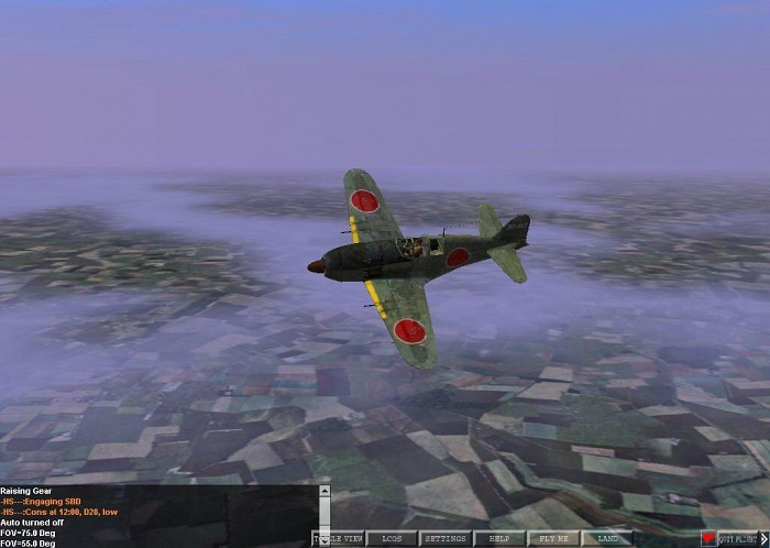 Скриншот из игры WarBirds 2004