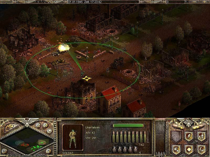 Скриншот из игры WarCommander
