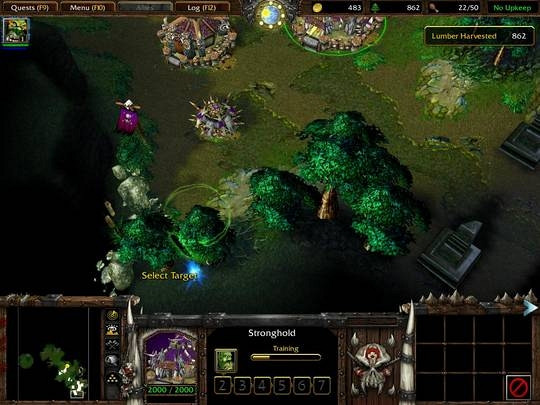 Скриншот из игры Warcraft 3: Reign of Chaos