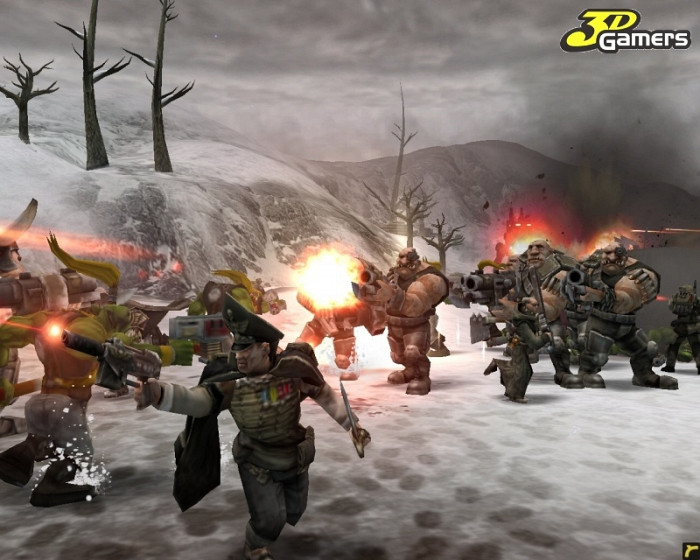 Скриншот из игры Warhammer 40.000: Dawn of War - Winter Assault