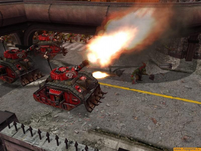 Скриншот из игры Warhammer 40.000: Dawn of War