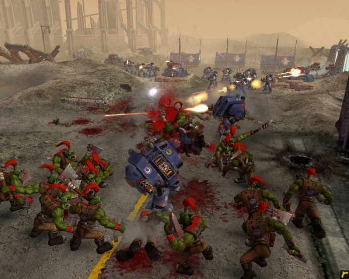 Скриншот из игры Warhammer 40.000: Dawn of War