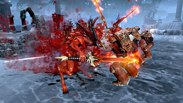 Скриншот из игры Warhammer 40.000: Dawn of War II - Chaos Rising