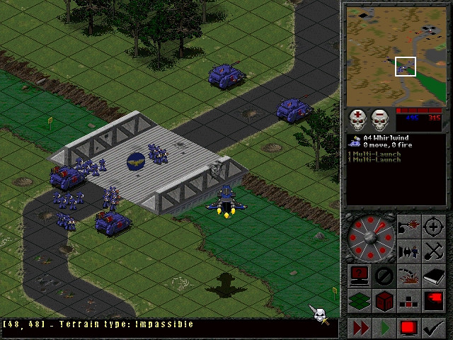 Скриншот из игры Warhammer 40.000: Final Liberation