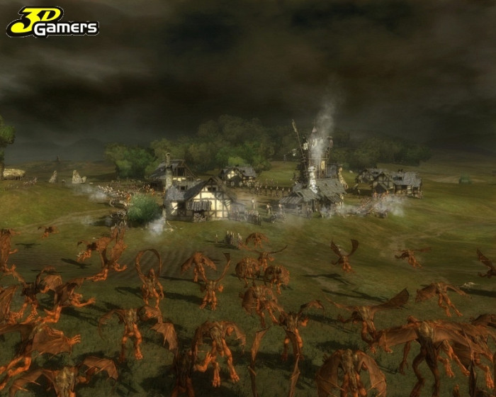 Скриншот из игры Warhammer: Mark of Chaos