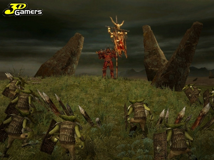 Скриншот из игры Warhammer: Mark of Chaos