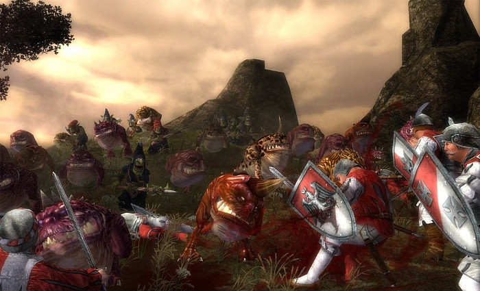 Скриншот из игры Warhammer: Mark of Chaos - Battle March