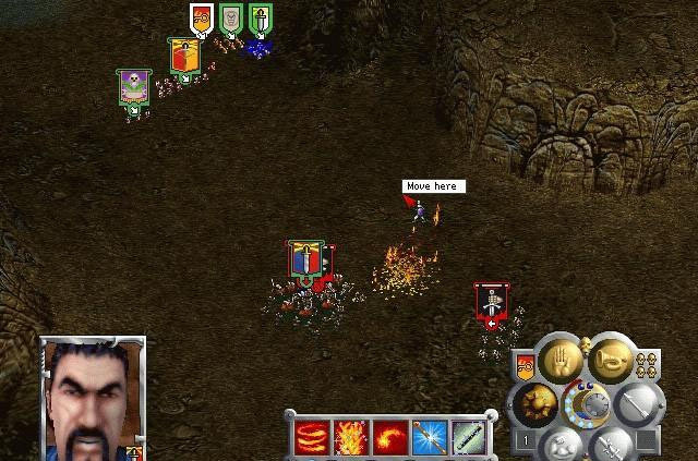 Скриншот из игры Warhammer: Dark Omen