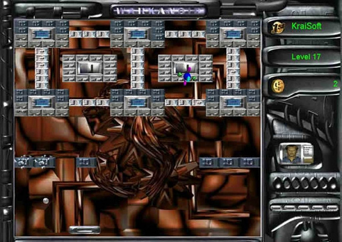 Скриншот из игры Warkanoid