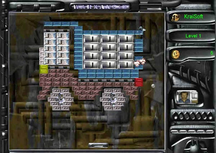 Скриншот из игры Warkanoid