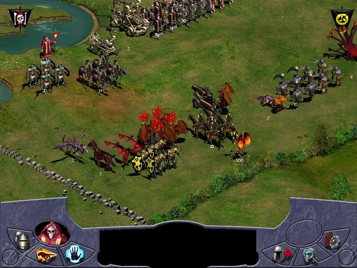 Скриншот из игры Warlords 4: Heroes of Etheria