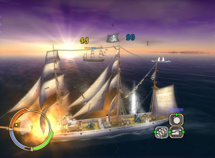 Скриншот из игры Swashbucklers: Blue & Grey