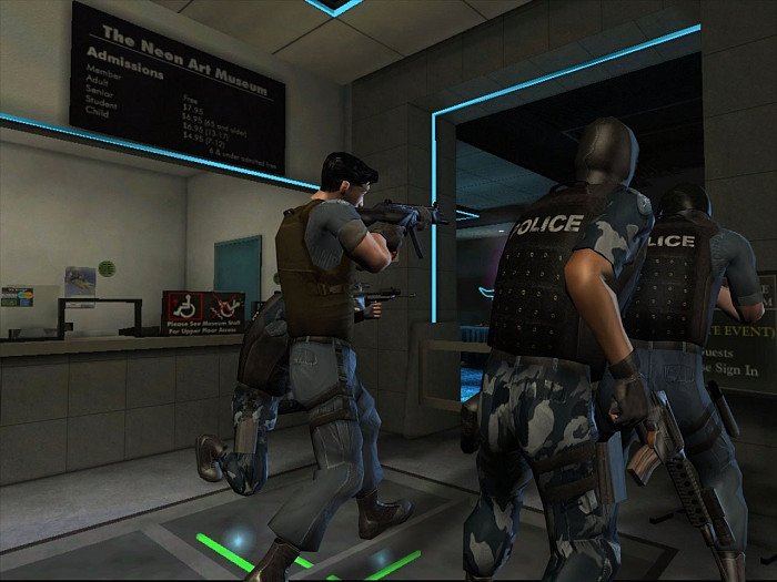 Скриншот из игры SWAT: Urban Justice