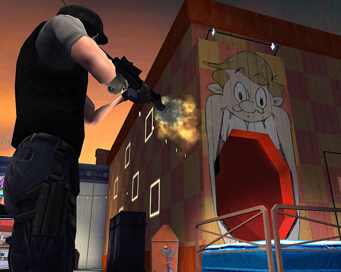 Скриншот из игры SWAT: Urban Justice