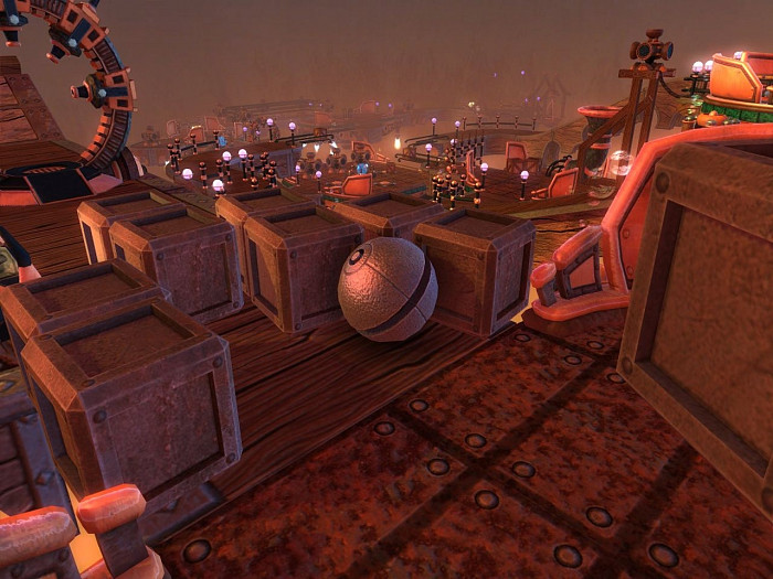 Скриншот из игры Switchball
