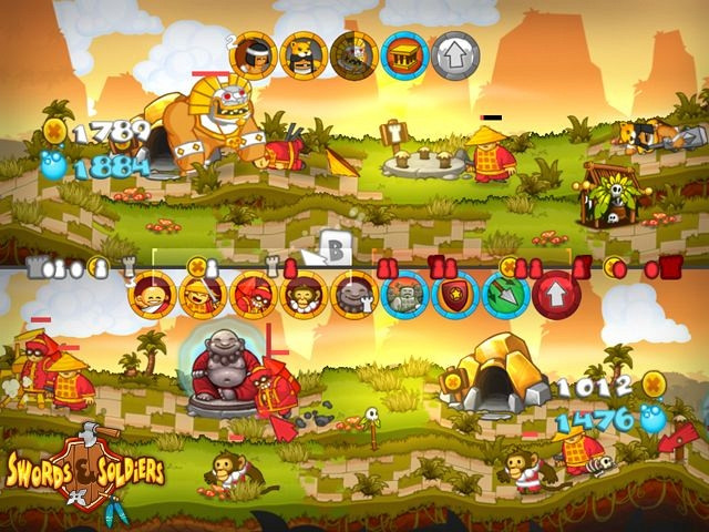 Скриншот из игры Swords & Soldiers