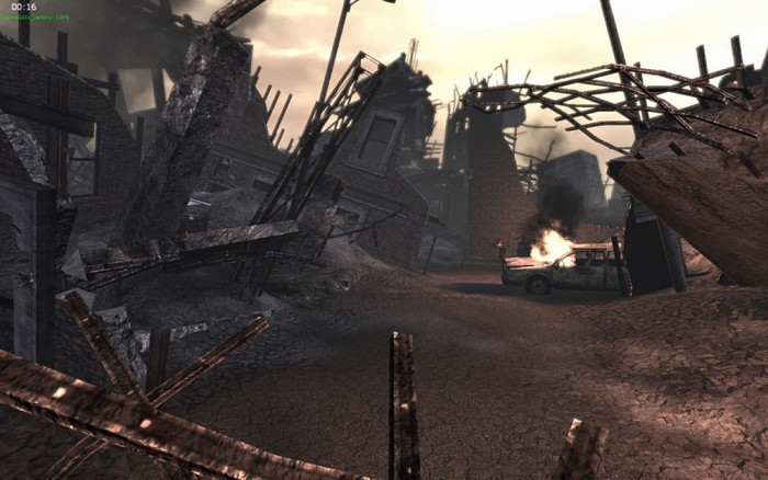Скриншот из игры Warmonger, Operation: Downtown Destruction