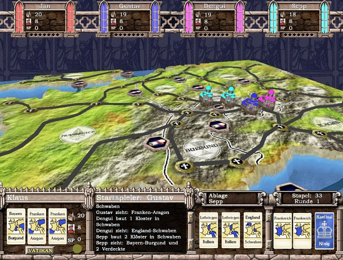 Скриншот из игры Web of Power