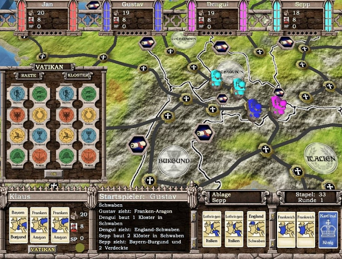 Скриншот из игры Web of Power