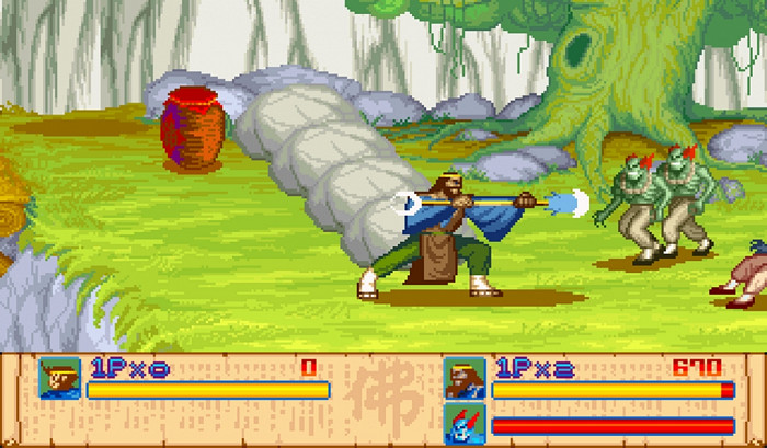 Скриншот из игры West Adventure