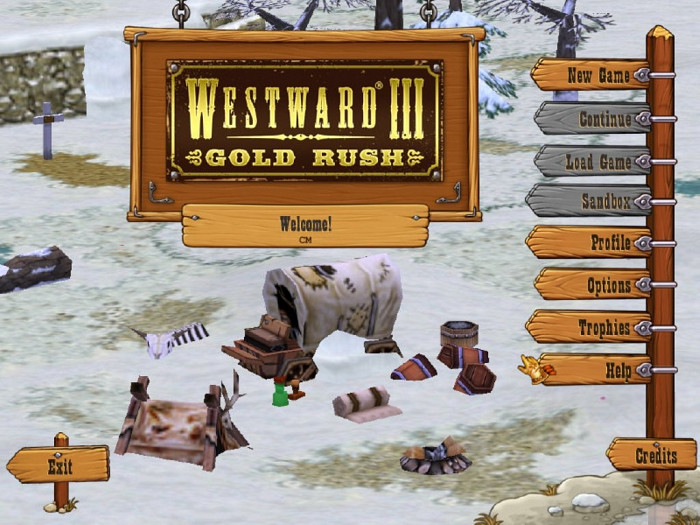 Скриншот из игры Westward 3: Gold Rush