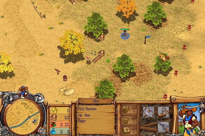 Скриншот из игры Westward 3: Gold Rush