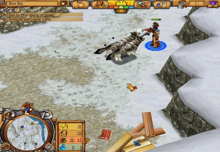 Скриншот из игры Westward 3: Gold Rush