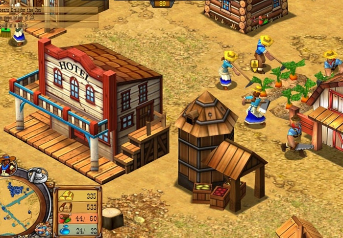 Скриншот из игры Westward 3: Gold Rush