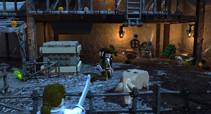 Скриншот из игры LEGO: Pirates of the Caribbean