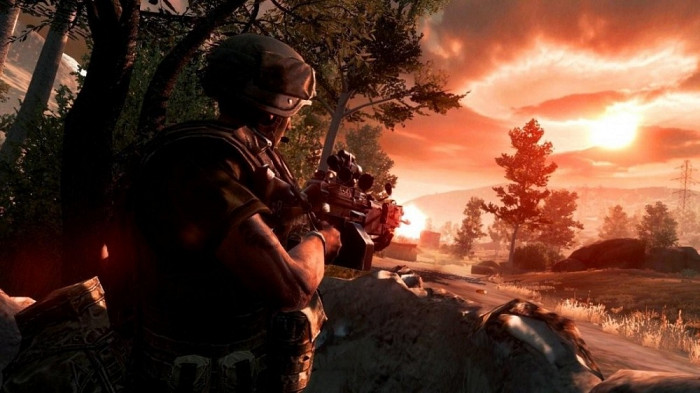Скриншот из игры Operation Flashpoint: Red River
