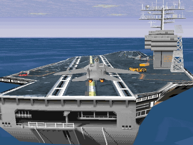 Скриншот из игры U.S. Navy Fighters