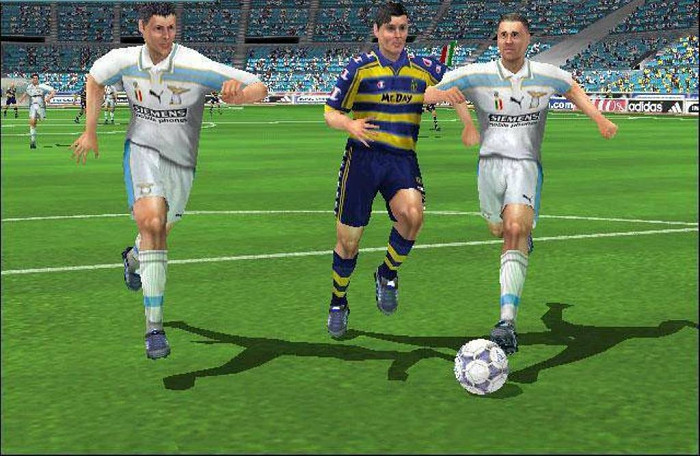 Скриншот из игры UEFA Challenge