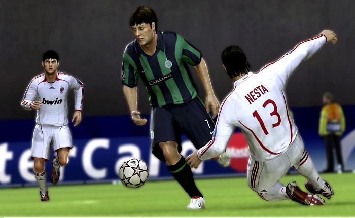 Скриншот из игры UEFA Champions League 2006-2007