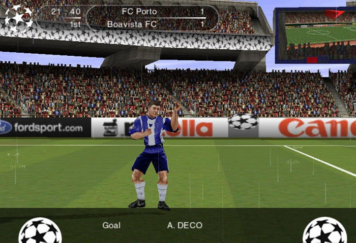 Скриншот из игры UEFA Champions League Season 1999/2000