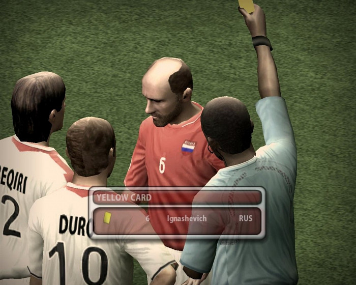 Скриншот из игры UEFA Euro 2008