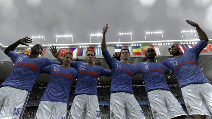Скриншот из игры UEFA Euro 2008