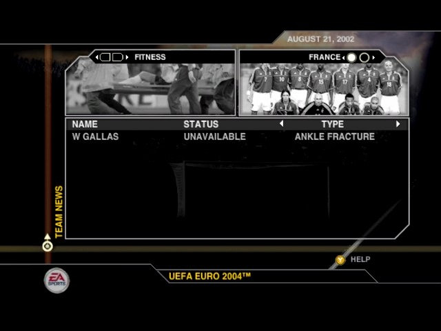 Скриншот из игры UEFA Euro 2004