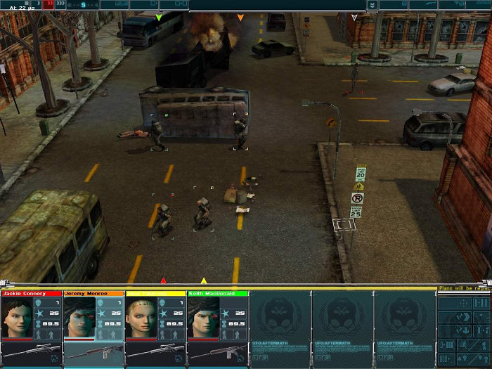 Скриншот из игры UFO: Aftermath