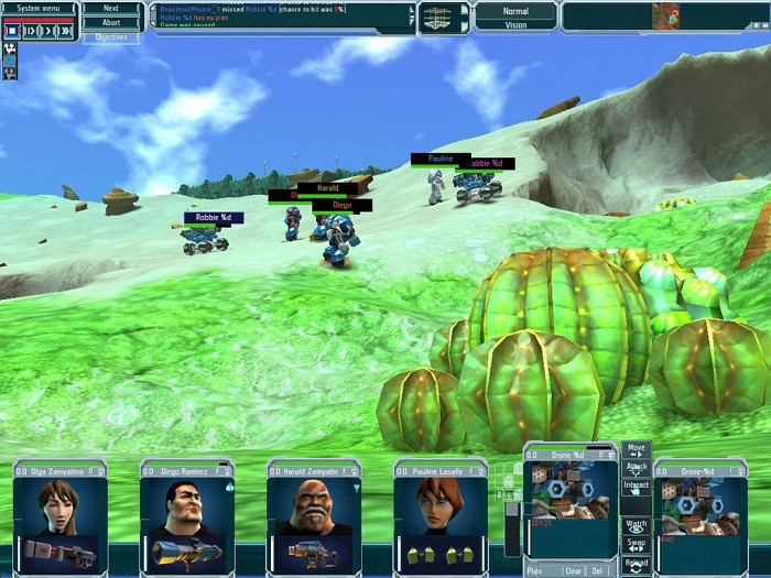 Скриншот из игры UFO: Afterlight