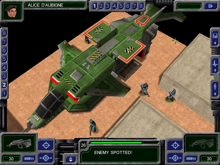 Скриншот из игры UFO: Alien Invasion