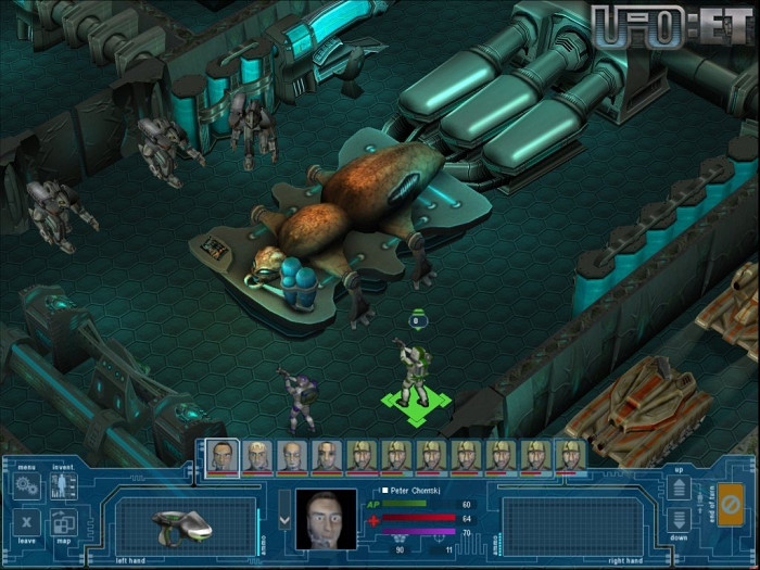 Скриншот из игры UFO: Extraterrestrials
