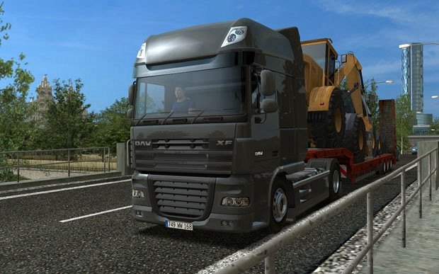 Скриншот из игры UK Truck Simulator