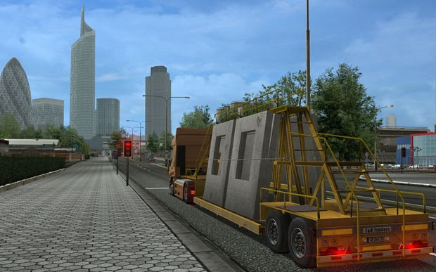 Скриншот из игры UK Truck Simulator