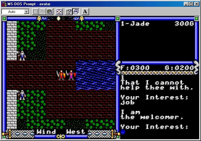 Скриншот из игры Ultima 4: Quest of the Avatar