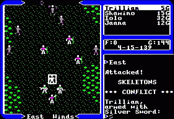 Скриншот из игры Ultima 5: Warriors of Destiny
