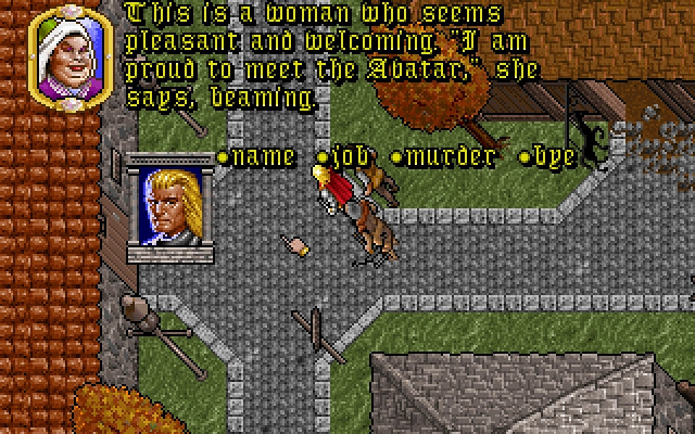 Скриншот из игры Ultima 7: The Black Gate
